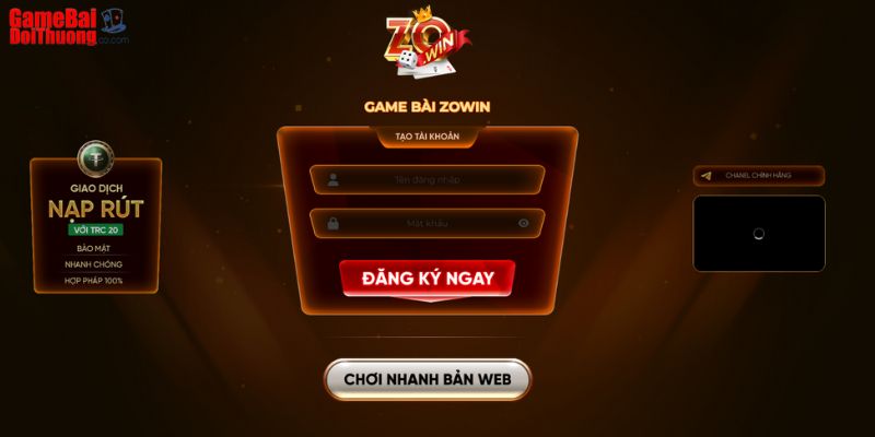 Zowin được đánh giá là một trong những cổng game đáng chơi nhất trên thị trường cá cược